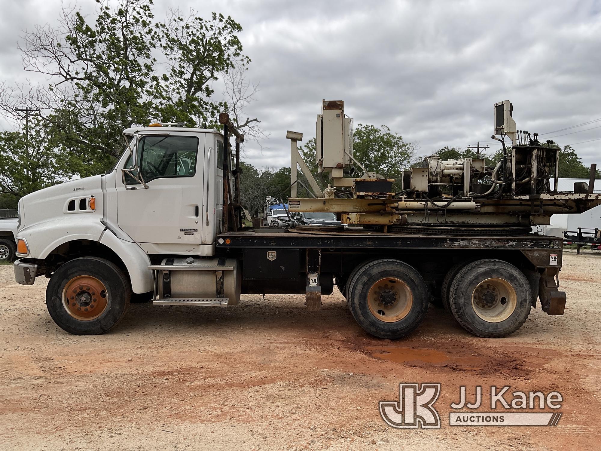 (Fredericksburg, TX) Terex Reedrill 330-12FT, Pressure Digger mounted on 2006 Sterling LT8500 T/A Ca