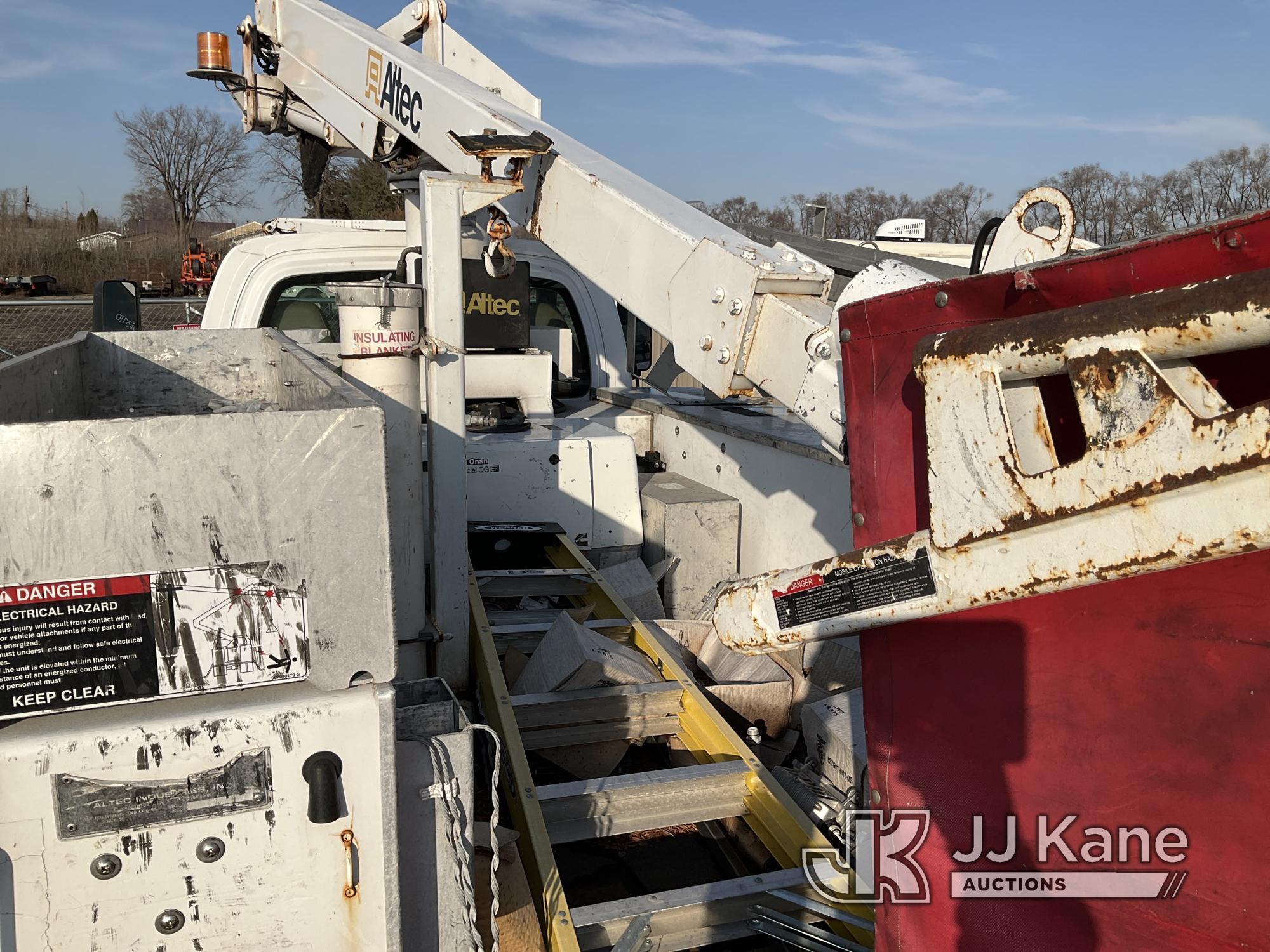 (South Beloit, IL) Altec AT235, Articulating & Telescopic Non-Insulated Cable Placing Bucket Truck m