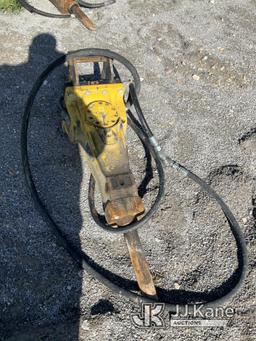 (Hawk Point, MO) Atlas Copco SBU 210 Hydraulic Breaker Attachment (Used ) NOTE: This unit is being s