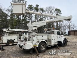 (Boyce, LA) Altec AM547, Over-Center Material Handling Bucket Truck rear mounted on 1999 Internation