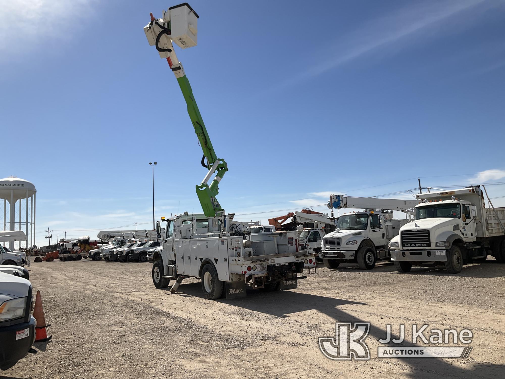 (Waxahachie, TX) Altec TA41M, Articulating & Telescopic Material Handling Bucket Truck mounted behin