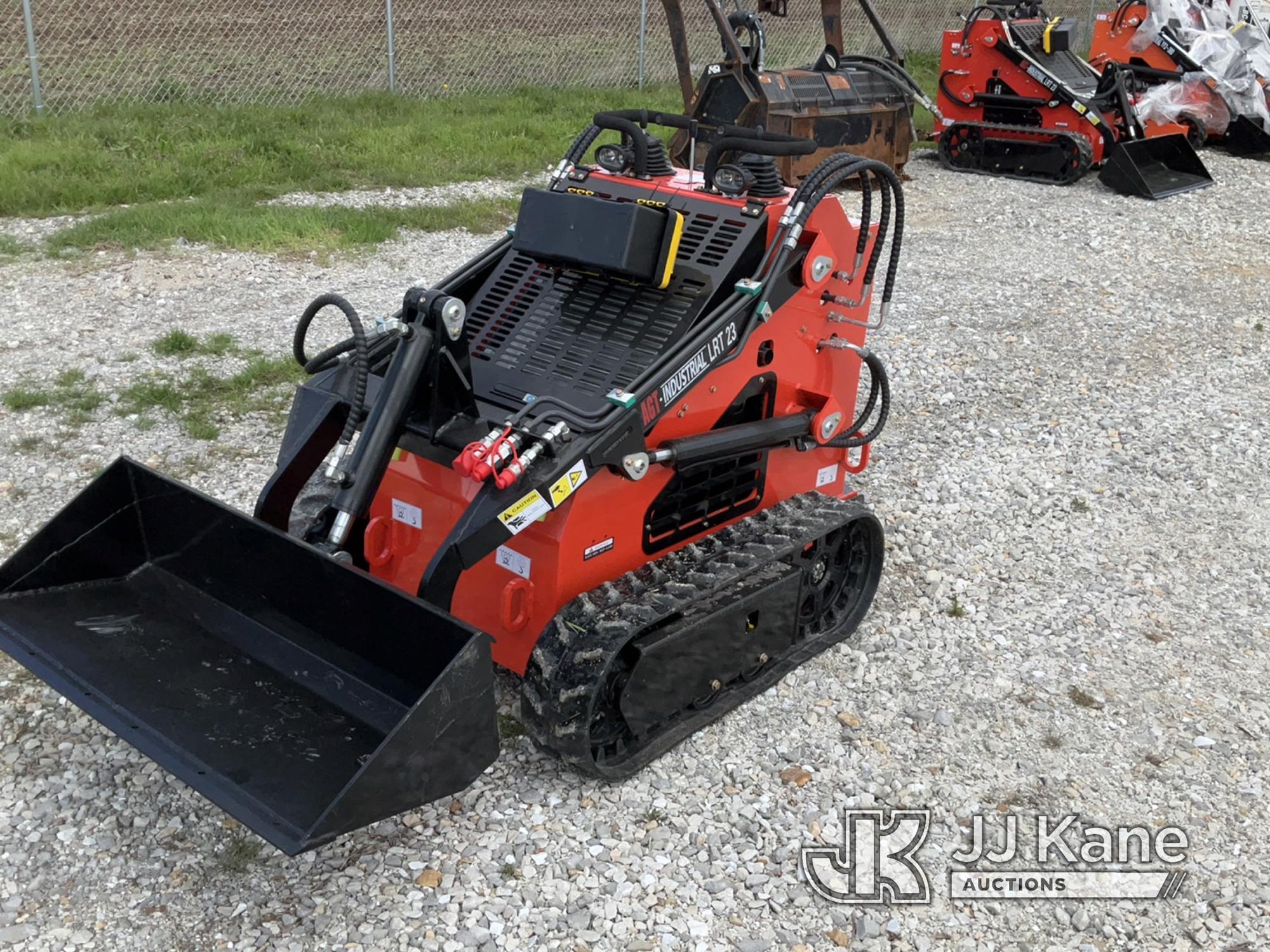 (Hawk Point, MO) 2024 AGROTK LRT23 Walk-Behind Tracked Skid Steer Loader New/Unused.