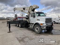 (Kansas City, MO) National 1400H, Hydraulic Truck Crane mounted behind cab on 2007 Sterling LT7500 T