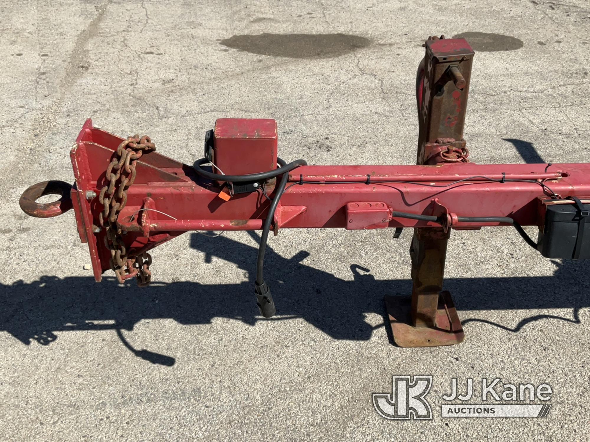 (South Beloit, IL) 1987 Butler S/A Extendable Pole Trailer Rust Damage