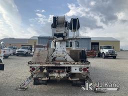 (Tipton, MO) Altec DM47-TR, Digger Derrick rear mounted on 2008 International 4300 Utility Truck Run