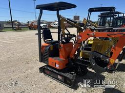 (Waxahachie, TX) 2024 AGT LH12R Mini Hydraulic Excavator New, No Fuel