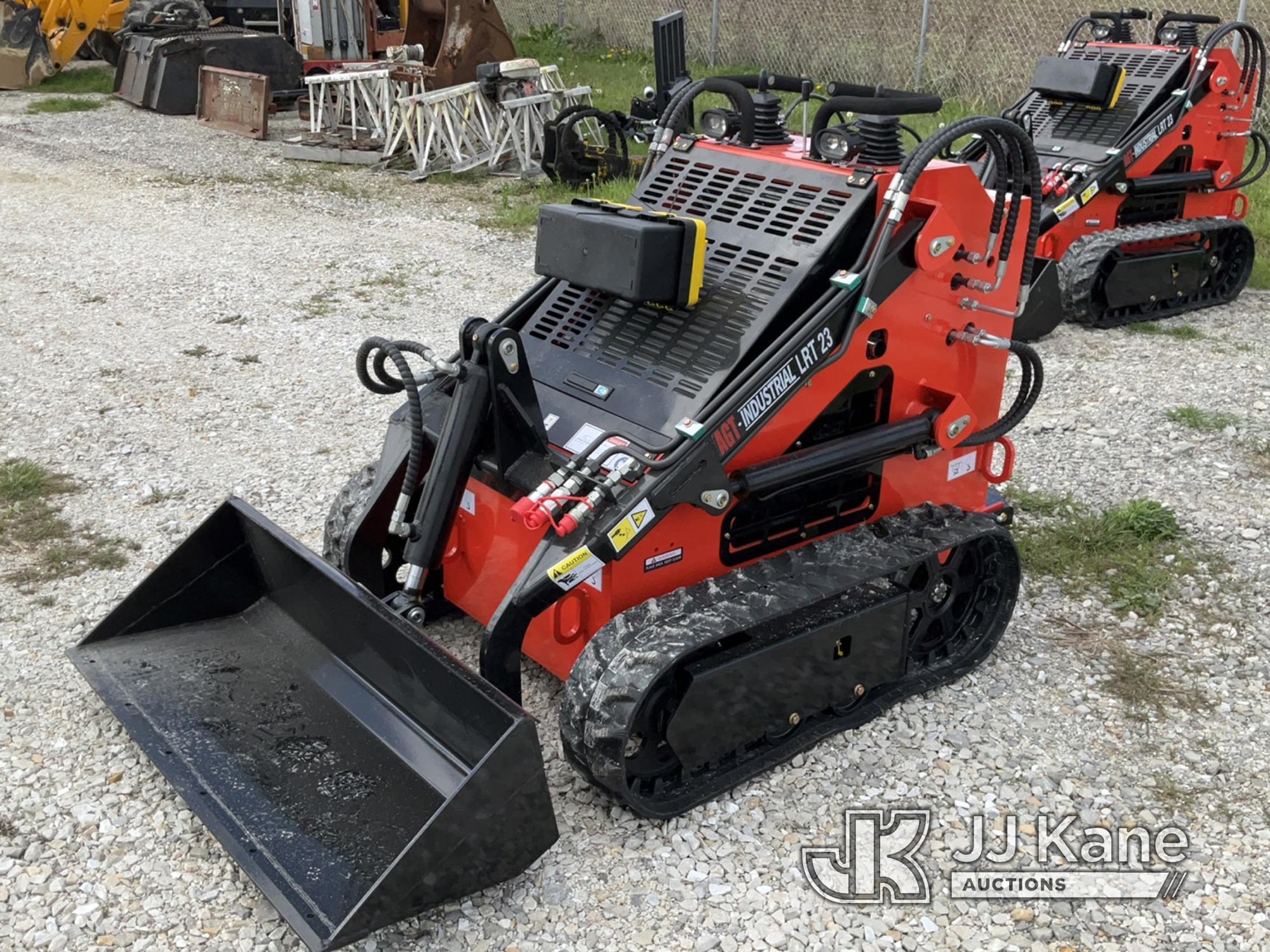 (Hawk Point, MO) 2024 AGROTK LRT23 Walk-Behind Tracked Skid Steer Loader New/Unused.