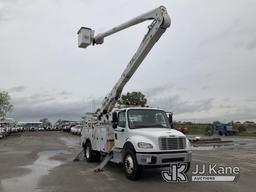 (Kansas City, MO) Altec AA55-MH, Material Handling Bucket Truck rear mounted on 2018 Freightliner M2