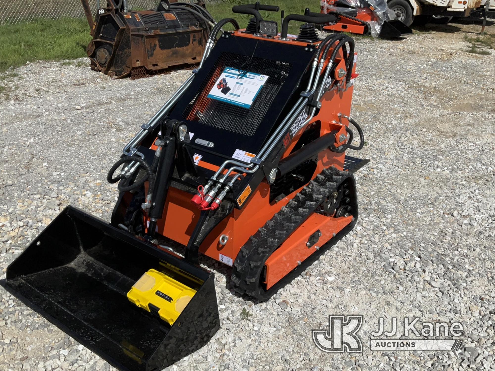 (Hawk Point, MO) 2023 AGROTK YF2-380 Walk-Behind Tracked Skid Steer Loader New/Unused.