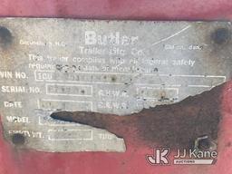 (South Beloit, IL) 1987 Butler S/A Extendable Pole Trailer Rust Damage