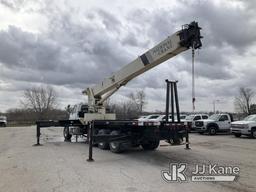 (Kansas City, MO) National 1400H, Hydraulic Truck Crane mounted behind cab on 2007 Sterling LT7500 T