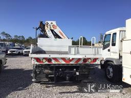 (Covington, LA) PM GRU-50P, Knuckleboom Crane mounted behind cab on 2015 Freightliner M2 106 T/A Fla