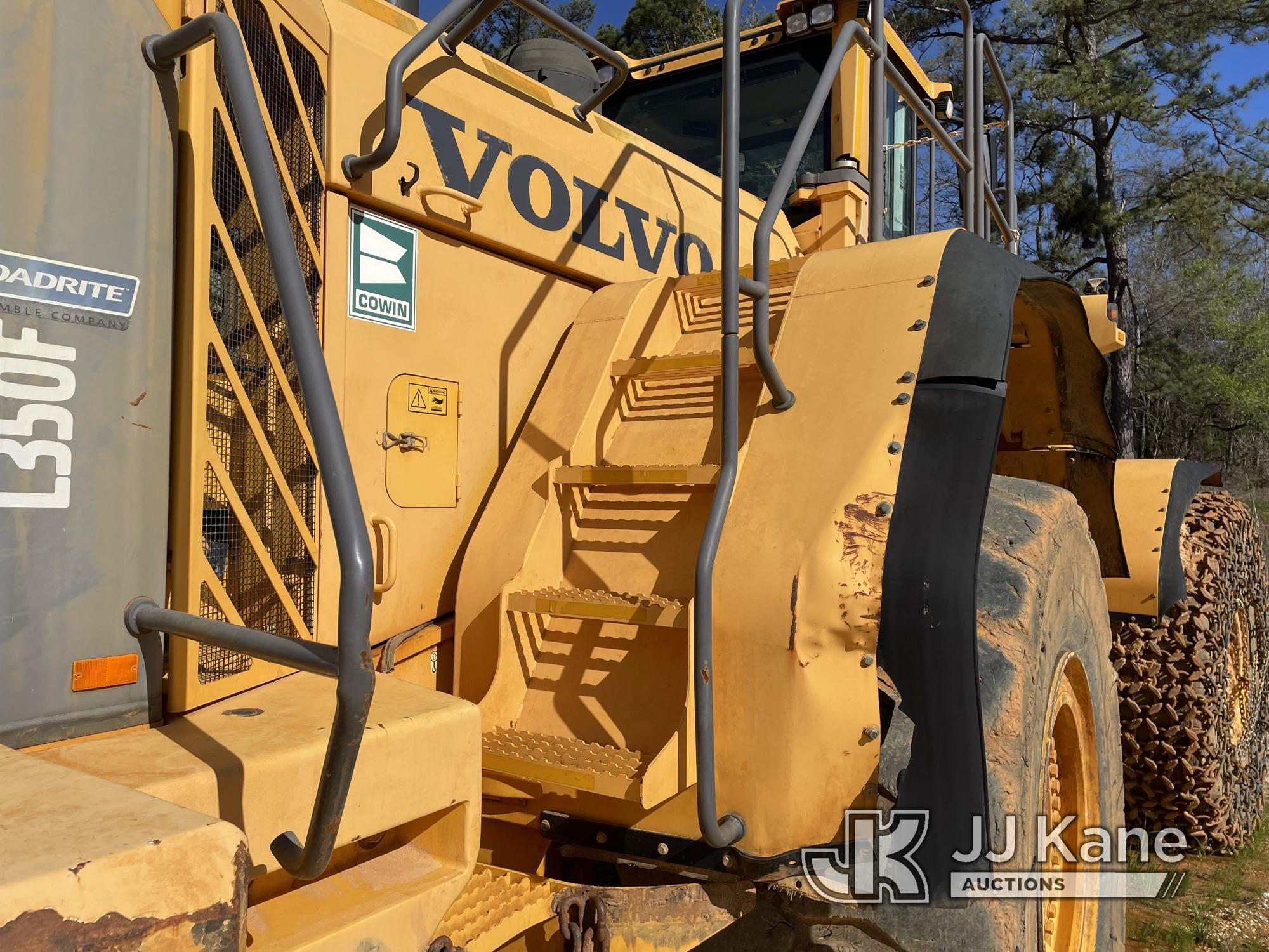 (Sylacauga, AL) 2014 Volvo L350F Wheel Loader Runs, Moves & Operates, Transmission Leaks, Seller Sta