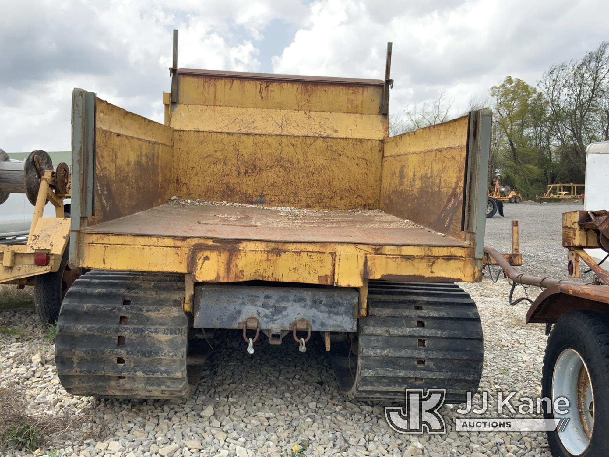 (Tipton, MO) 1994 Morooka MST 2000 All-Terrain Track Machine Dump Runs, Moves) (Bed Dumps. Left Rubb