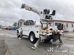 (Kansas City, MO) Altec DC47-TR, Digger Derrick rear mounted on 2014 Freightliner M2 106 4x4 Utility