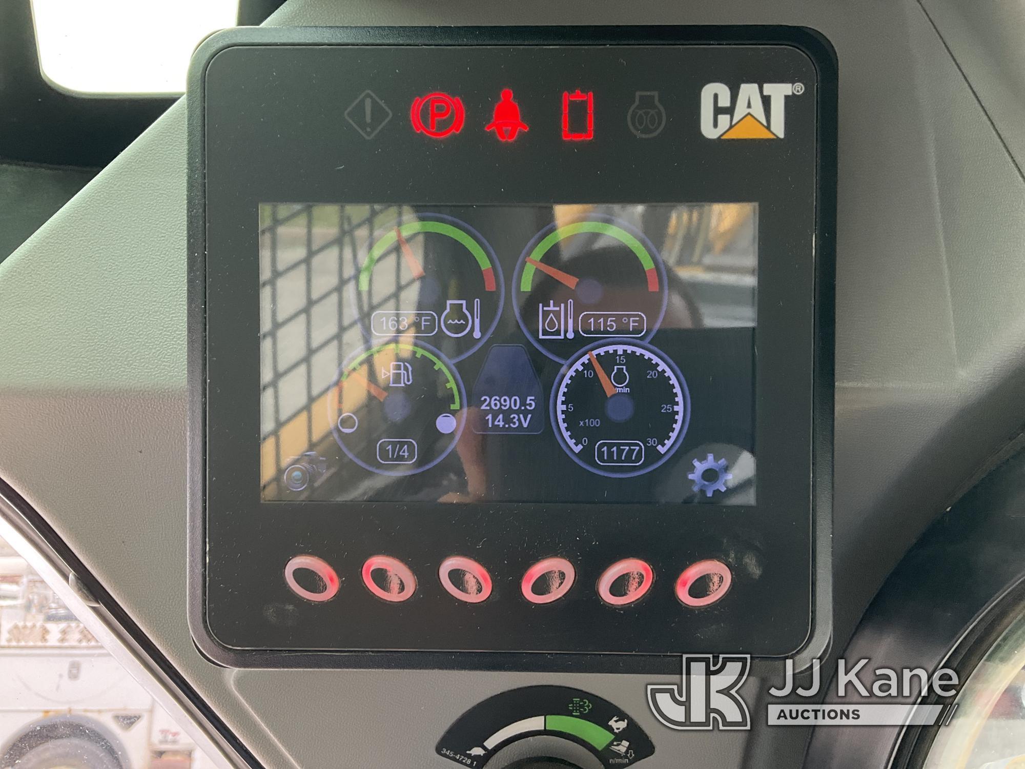 (Kansas City, MO) 2016 Cat 289D Tracked Skid Steer Loader Runs, Moves, & Operates) (Tracks Are Rough