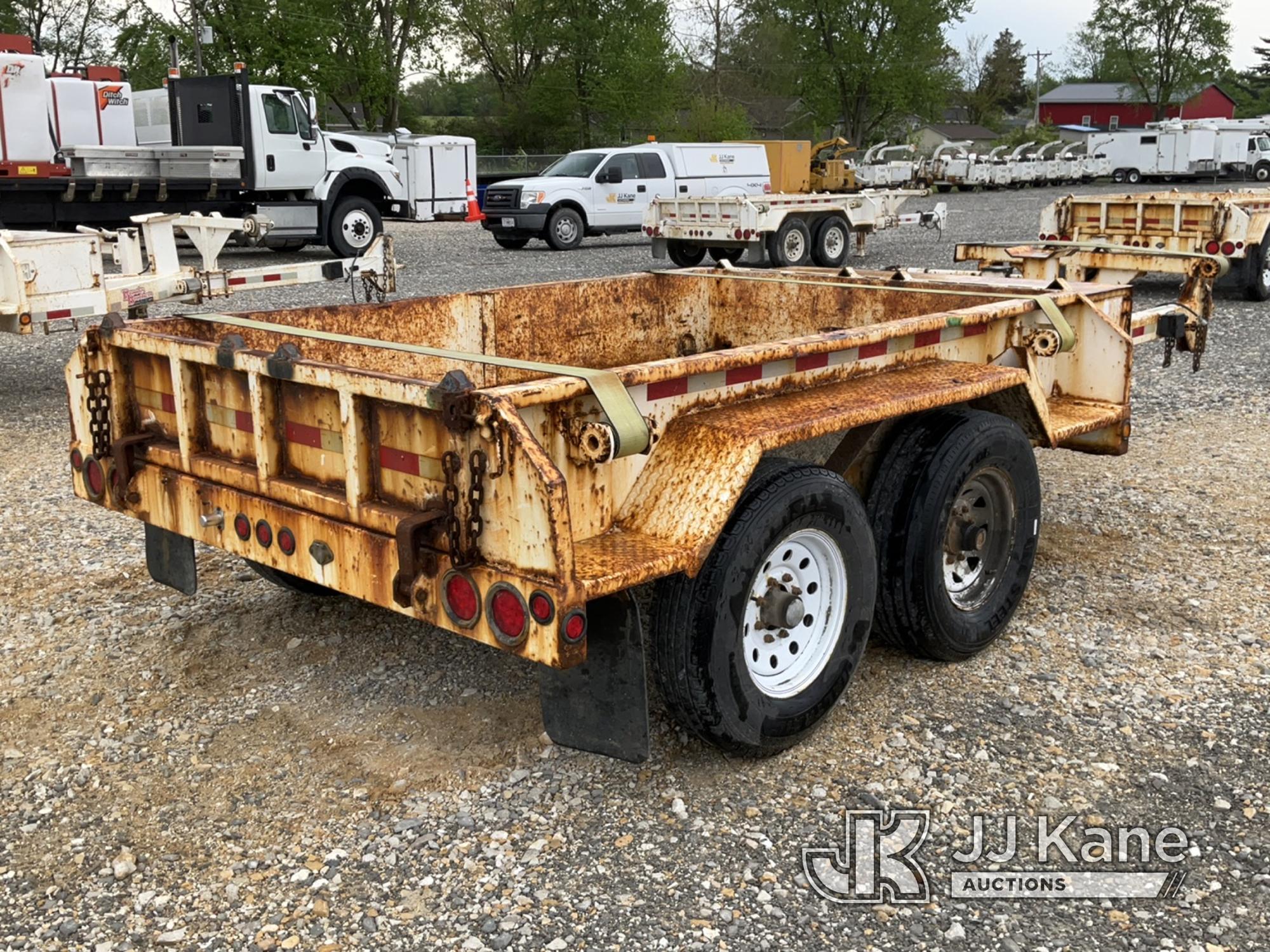 (Hawk Point, MO) 2013 Brooks Brothers PT92-7KE T/A Pole/Material Trailer Rust Damage