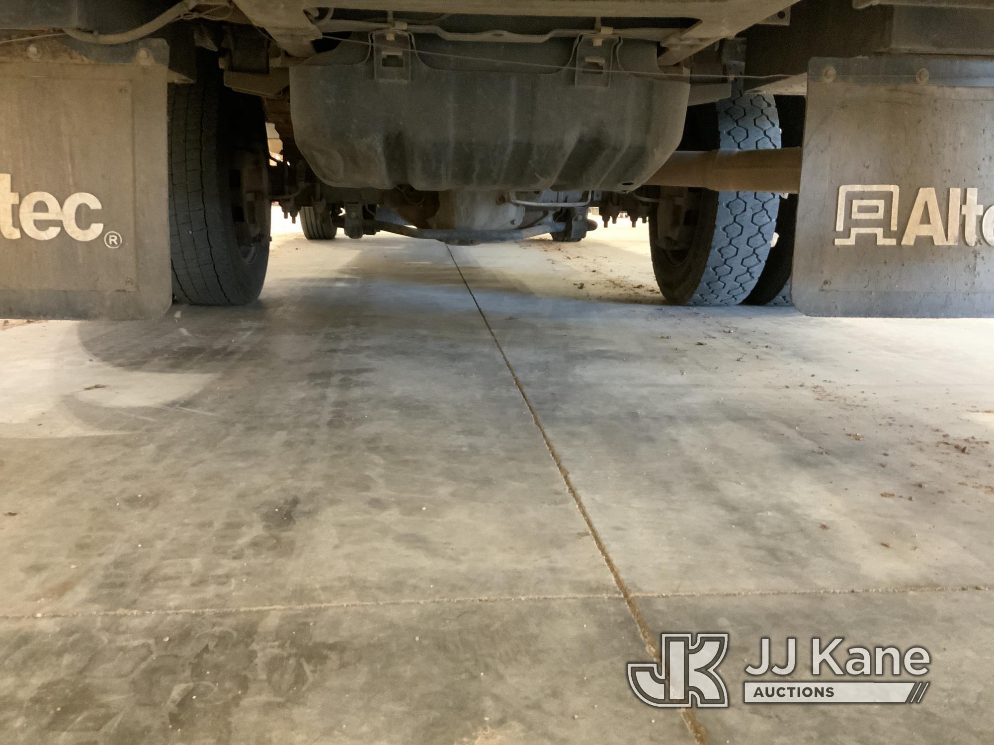 (Oklahoma City, OK) Altec AT37G, Articulating & Telescopic Bucket Truck mounted behind cab on 2017 F