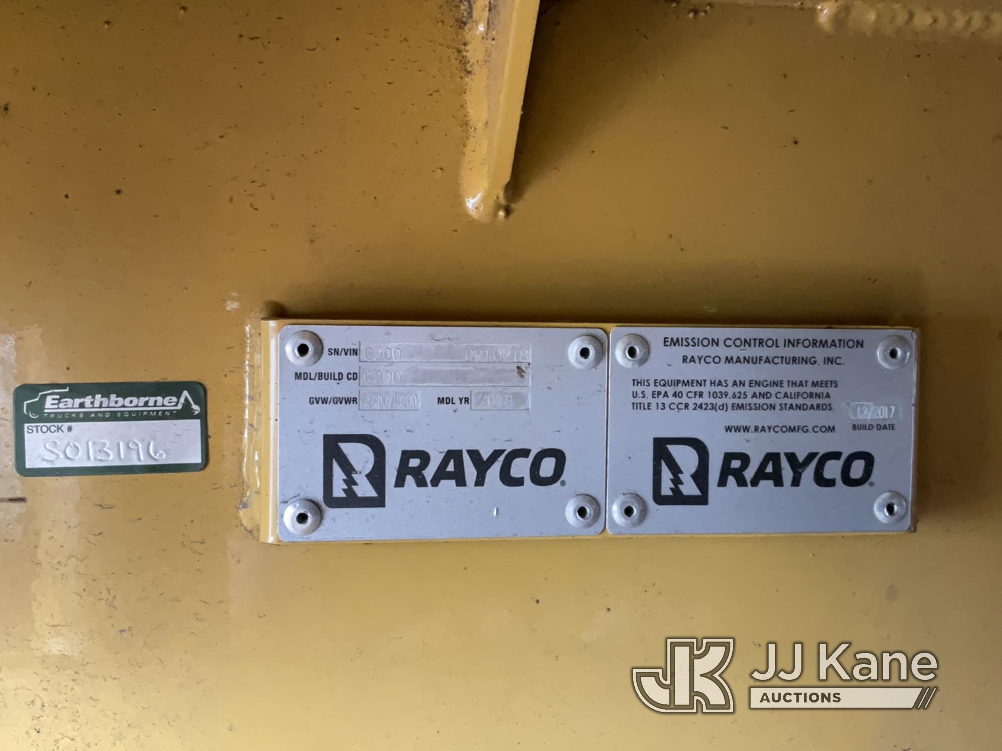 (Superior, WI) 2018 Rayco C200 Tracked Skid Steer Loader, Item 1415108 is attached. PLEASE SELL TOGE