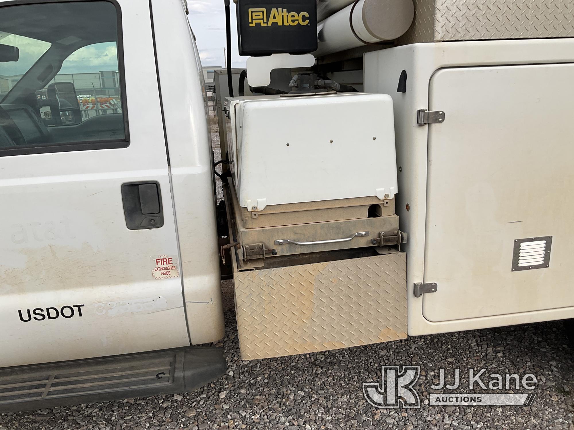 (Oklahoma City, OK) Altec AT200-A, Telescopic Non-Insulated Bucket Truck mounted behind cab on 2012