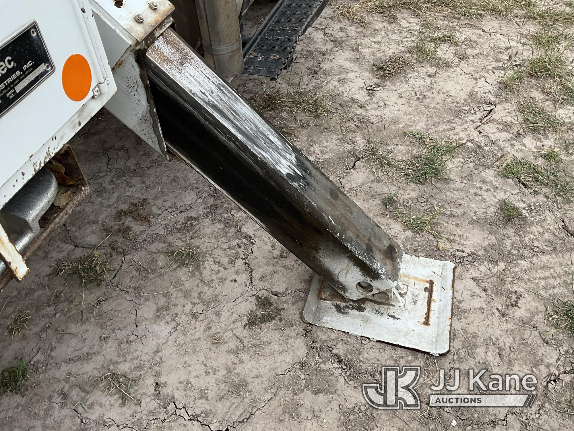 (Weslaco, TX) Altec AM55, Over-Center Material Handling Bucket Truck rear mounted on 2012 Internatio