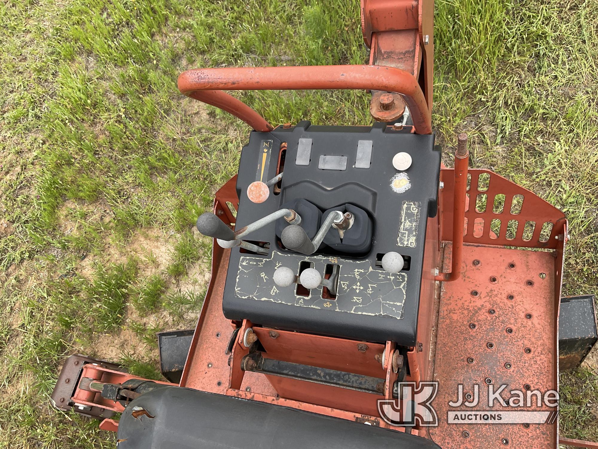 (Fredericksburg, TX) 2008 Ditch Witch RT115 Rubber Tired Trencher Runs, Moves and Operates, Rear Tir