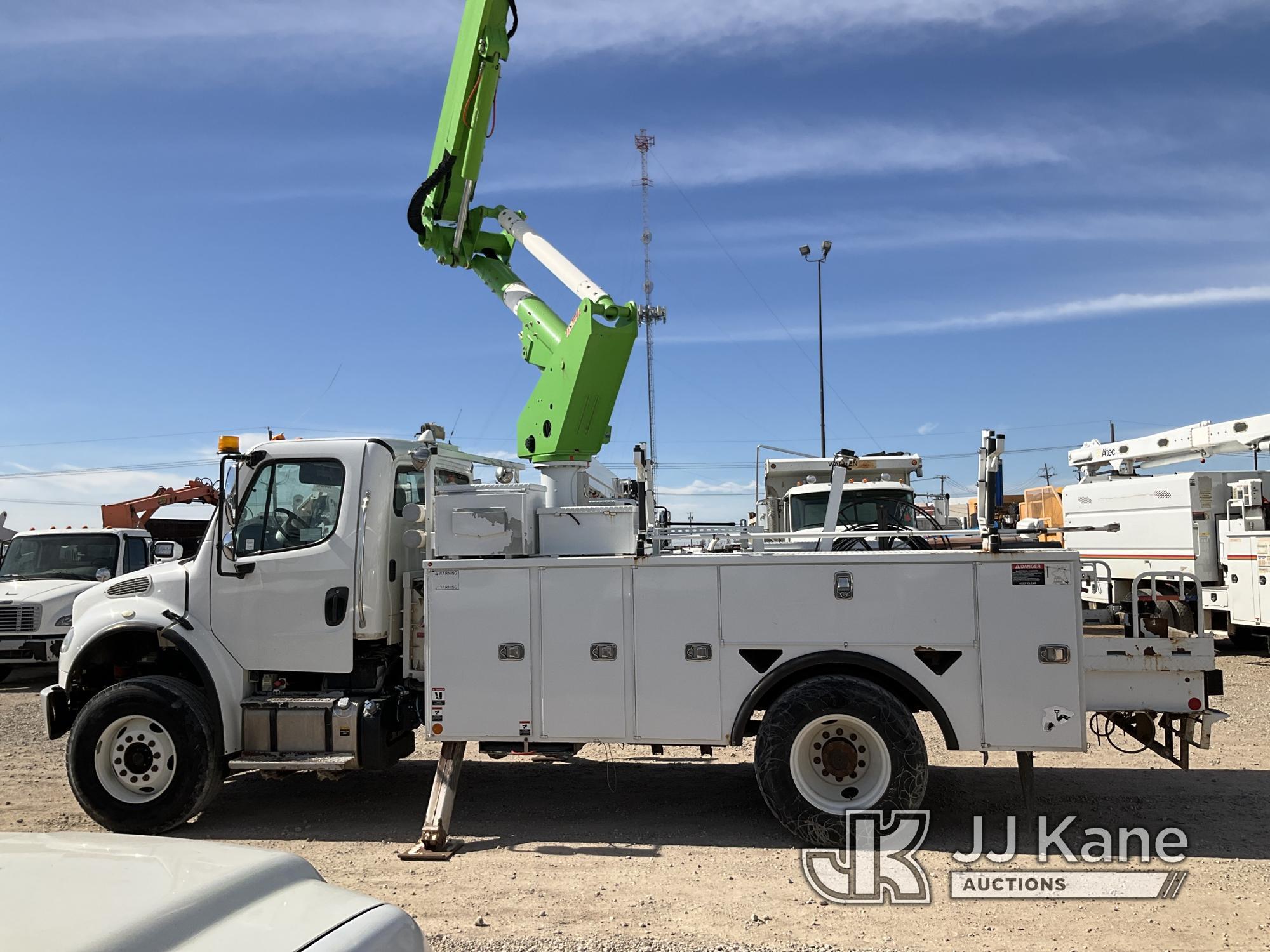 (Waxahachie, TX) Altec TA41M, Articulating & Telescopic Material Handling Bucket Truck mounted behin