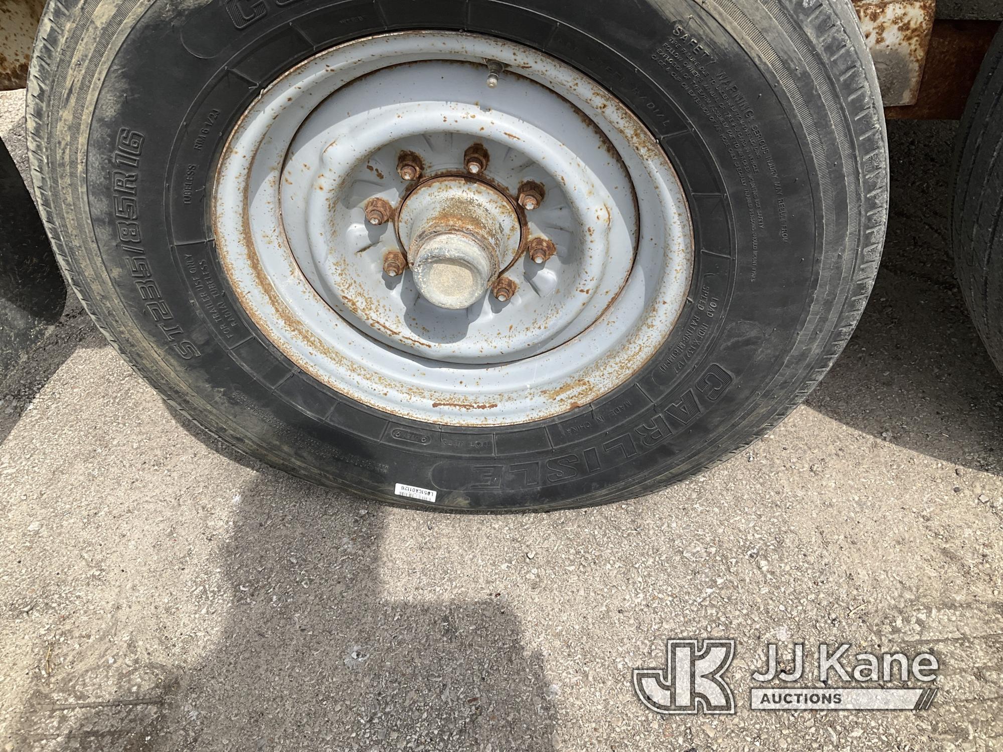 (Kansas City, MO) 2007 Brooks Brothers Extendable T/A Material/Pole Trailer Has Rust, Low Passenger