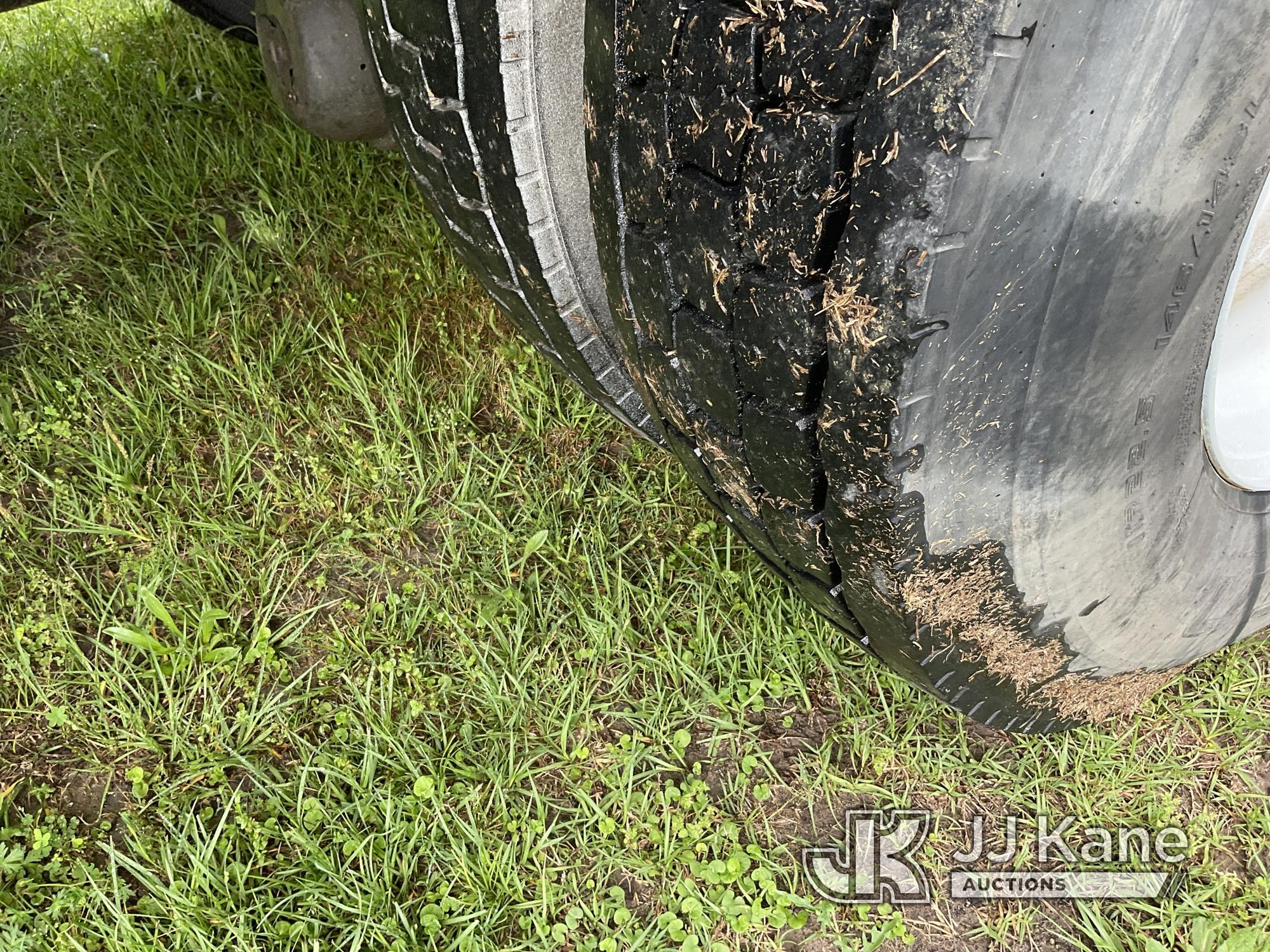 (Livingston, TX) Terex/Telelect Commander 4047, Digger Derrick rear mounted on 2008 Ford F750 Flatbe