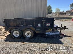 (Farmerville, LA) 2005 Big Tex 12LP Dump Trailer Operates) (Back Gate Latch Broken.