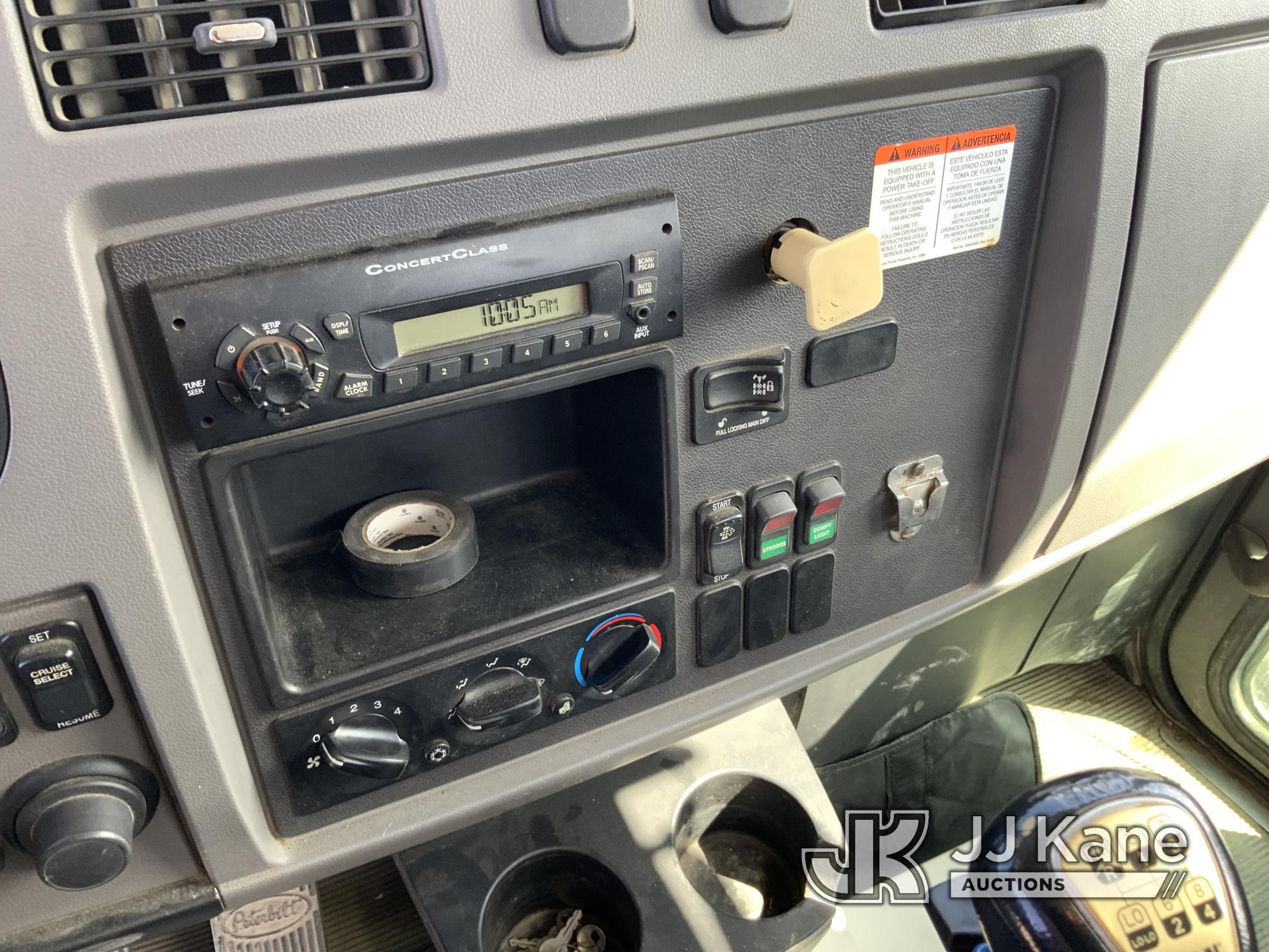 (Van Alstyne, TX) Altec AM55, Over-Center Material Handling Bucket Truck rear mounted on 2012 Peterb