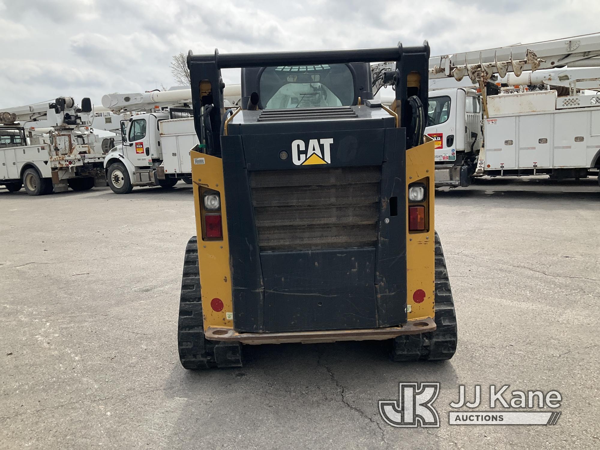 (Kansas City, MO) 2015 Cat 259D Tracked Skid Steer Loader Runs, Moves, & Operates