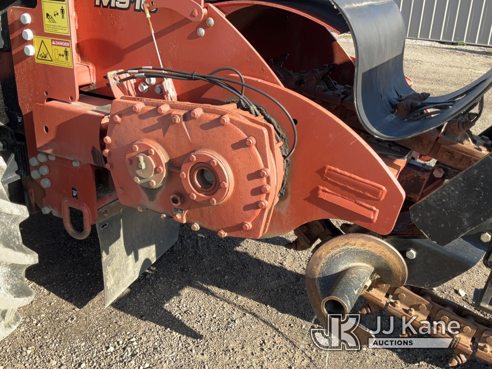 (South Beloit, IL) 2015 Ditch Witch RT100 Rubber Tired Trencher Runs, Moves, Operates