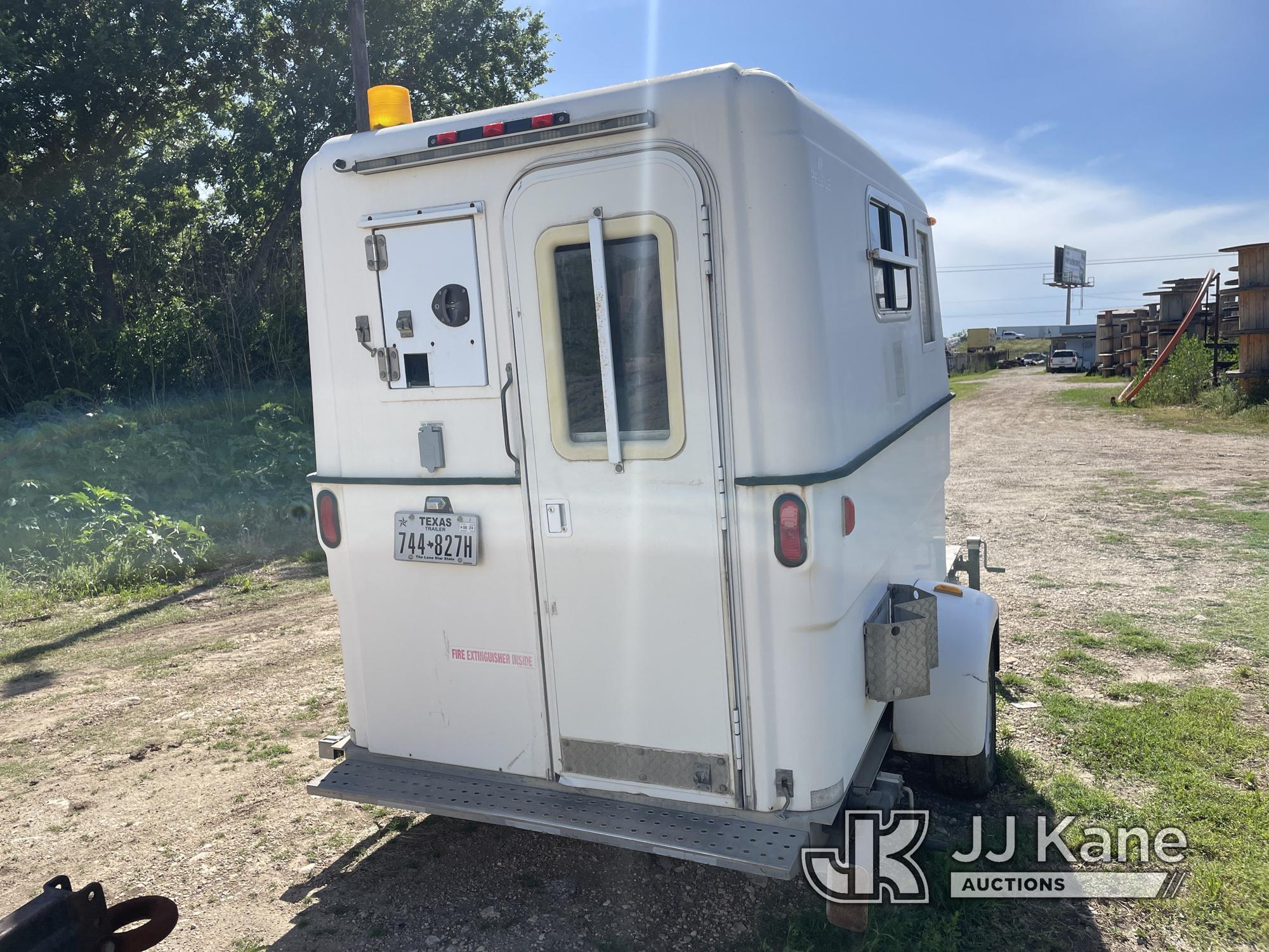 (San Antonio, TX) 2008 Pelsue PODQWT-001 Fiber Optic Splicing Trailer