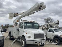 (Dighton, KS) Altec AM855-MH, Over-Center Material Handling Bucket Truck rear mounted on 2000 Freigh