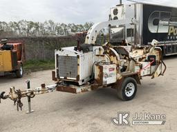 (South Beloit, IL) 2015 Morbark M12D Chipper (12in Drum) Runs, Clutch Engages) (Rust Damage