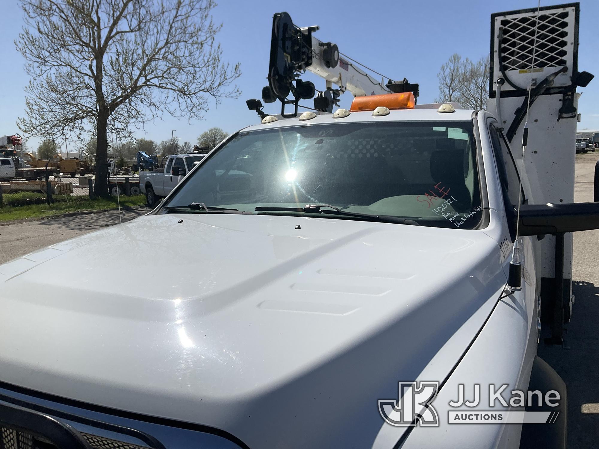 (Tipton, MO) 2012 Dodge 5500 4x4 Mechanics Service Truck Runs & Moves, Check Engine Light On