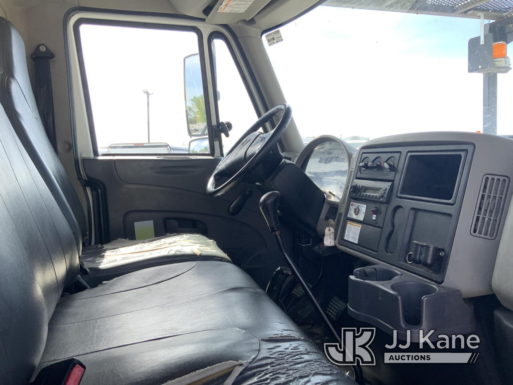 (Hawk Point, MO) Altec LRV-56, Over-Center Bucket Truck mounted behind cab on 2012 International 430