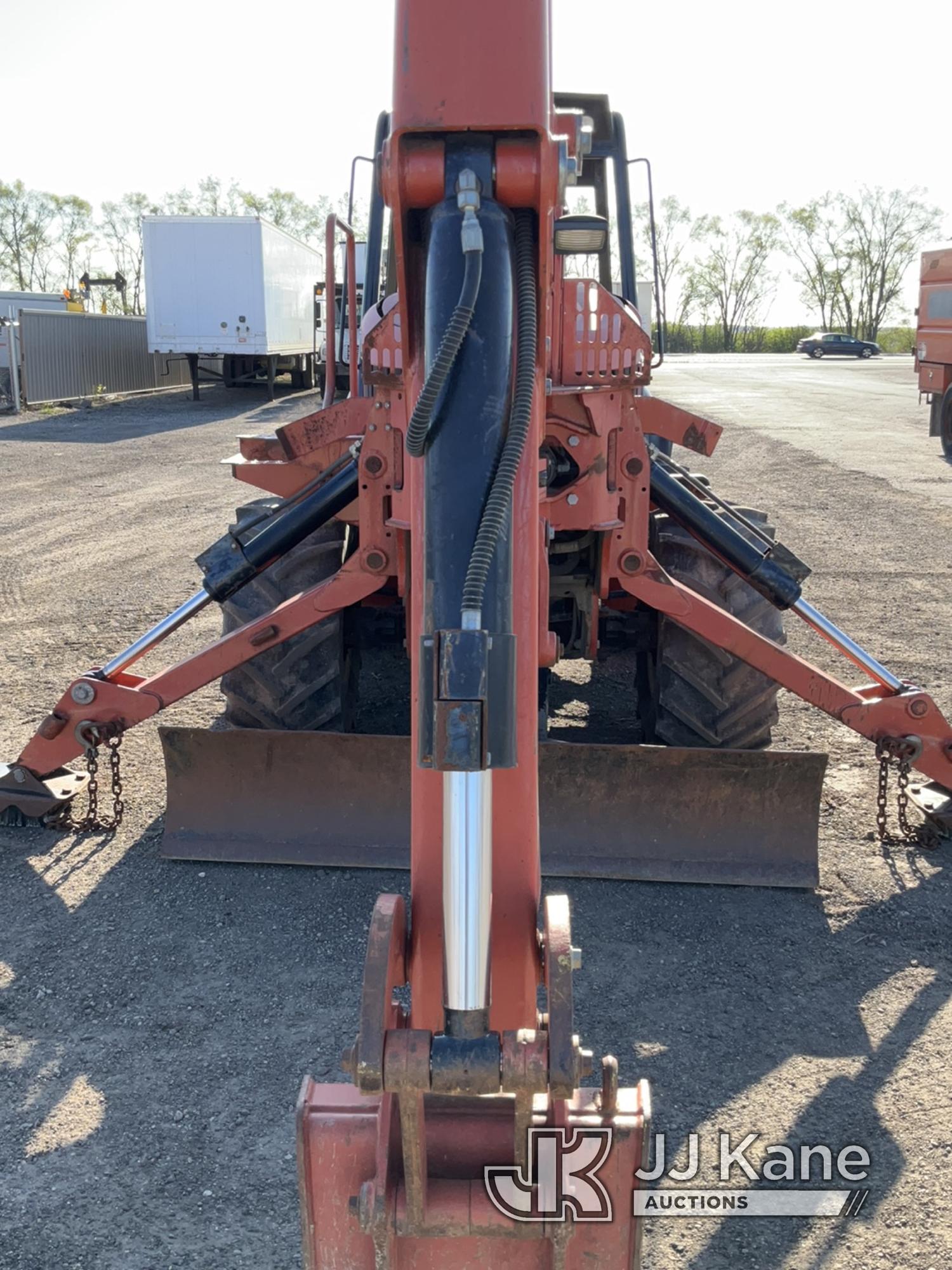 (South Beloit, IL) 2015 Ditch Witch RT100 Rubber Tired Trencher Runs, Moves, Operates