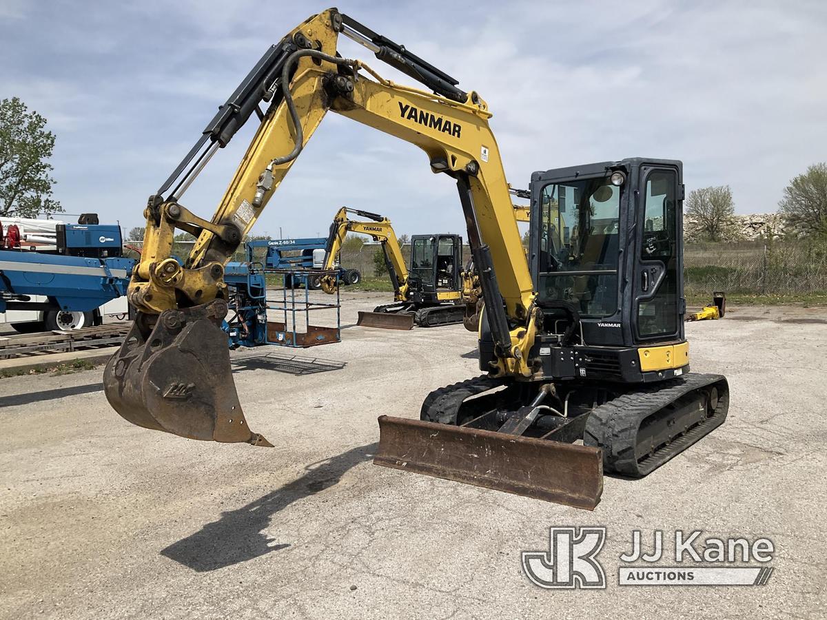 (Kansas City, MO) 2017 Yanmar VI045 Mini Hydraulic Excavator Runs, Moves, & Operates