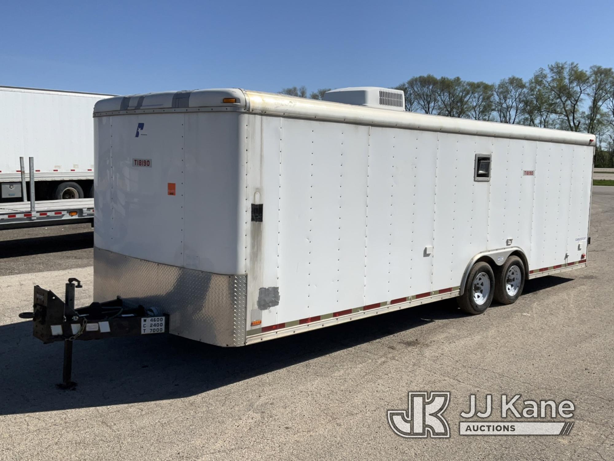 (South Beloit, IL) 2004 Pace American Trailer T/A Enclosed Trailer Seller States-Rusty Frame and Ben