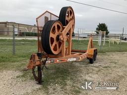 (Waxahachie, TX) 2009 Wagner Smith T-BWT-5-52RC Bull Wheel Tensioner & Reel Carrier Fair