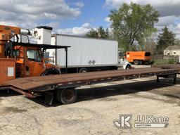 (South Beloit, IL) 2012 Landoll 330C S/A Traveling Axle Container Trailer Condition Unknown