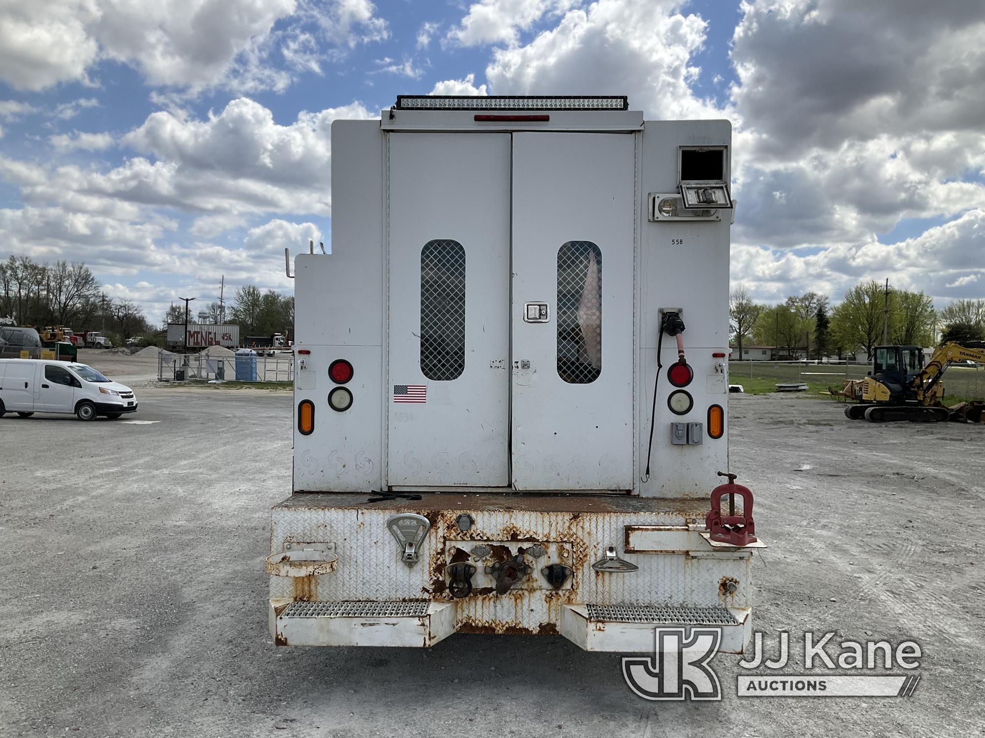 (Hawk Point, MO) 2011 Freightliner M2 106 Air Compressor/Enclosed Utility Truck Runs, Moves & Operat