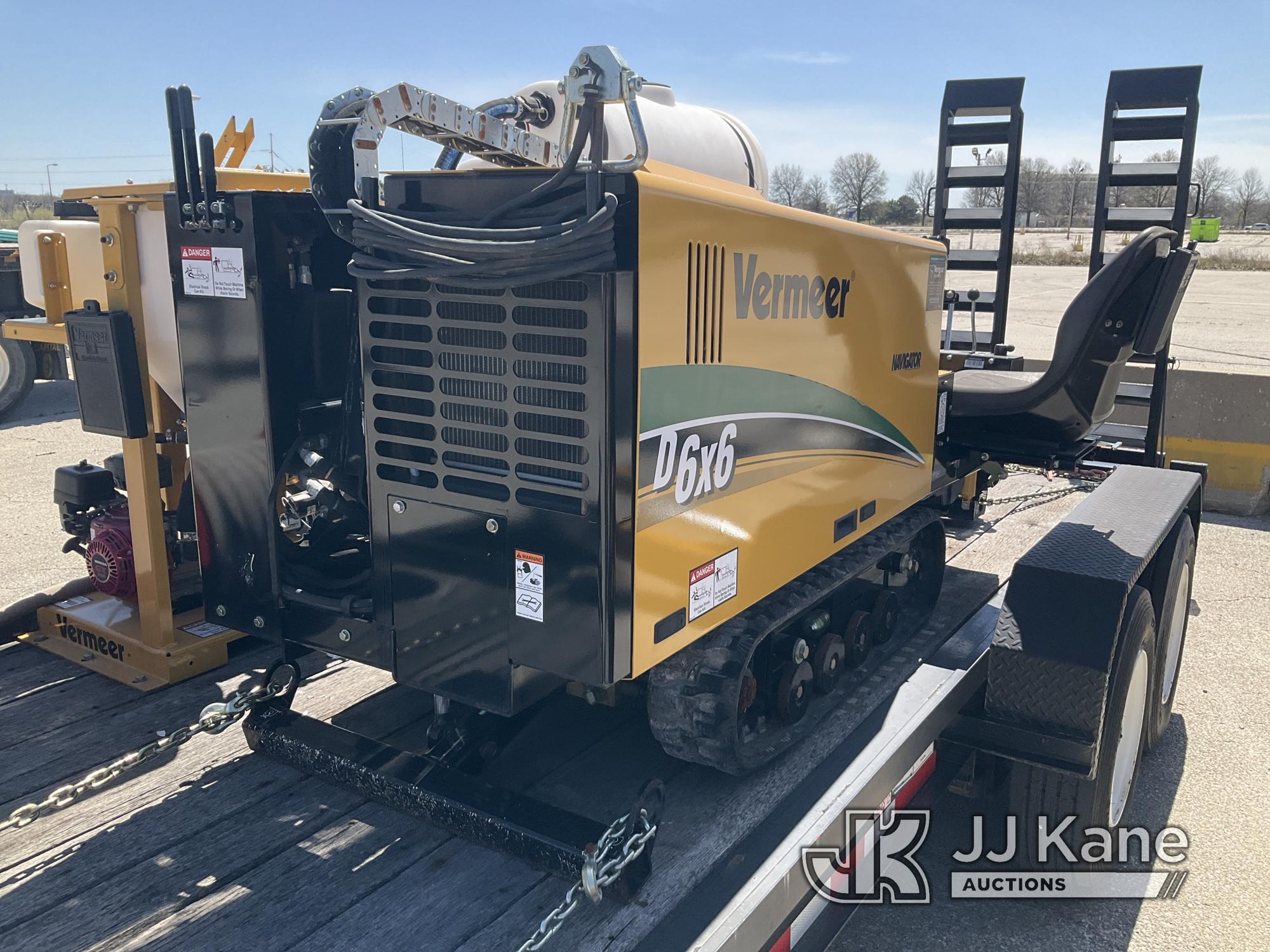 (Kansas City, MO) 2018 Vermeer D6x6 Navigator Six Shooter Directional Boring Machine, (To Be Sold wi