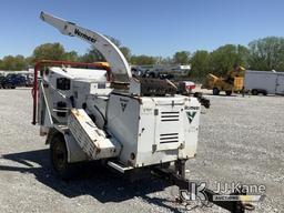 (Hawk Point, MO) 2015 Vermeer BC1000XL Chipper (12in Drum) No Title) (Runs & Operates) (Rust & Body