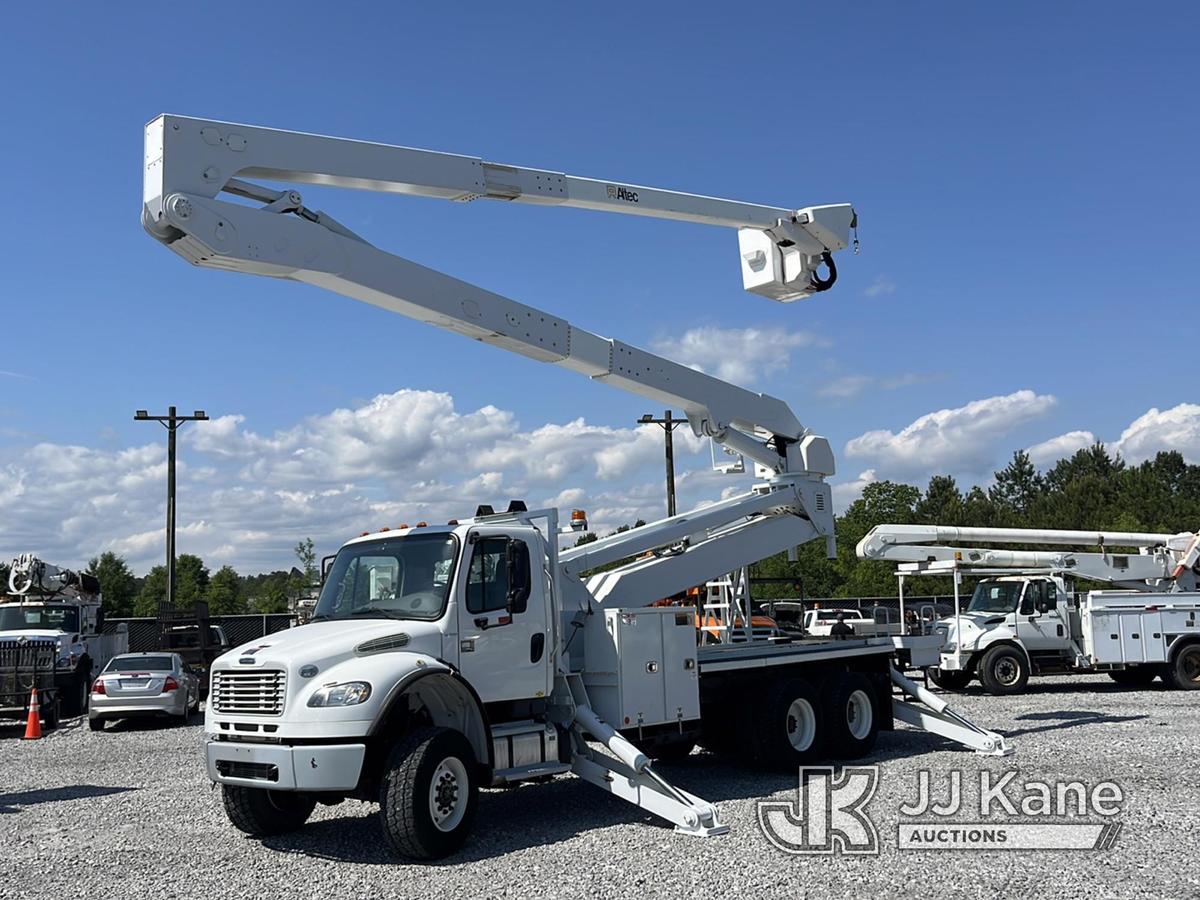 (Covington, LA) Altec A77-TE93, Material Handling Elevator Bucket Truck rear mounted on 2018 Freight