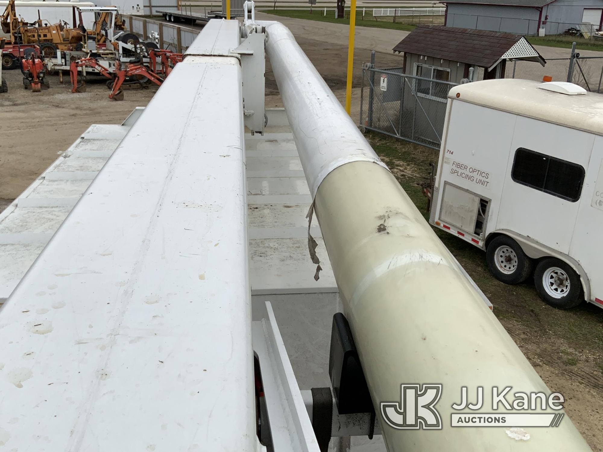 (South Beloit, IL) Altec LR756, Over-Center Bucket Truck mounted behind cab on 2013 Ford F750 Chippe