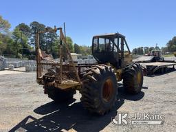 (Farmerville, LA) LaVaCo Rubber Tired Skidder Runs & Moves) (Missing Serial Plate