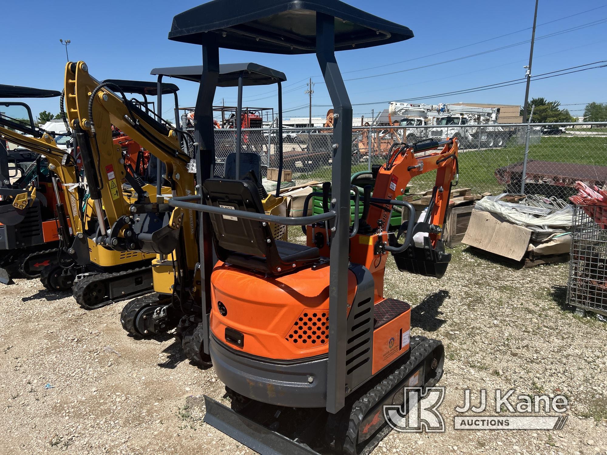 (Waxahachie, TX) 2024 AGT LH12R Mini Hydraulic Excavator New, No Fuel